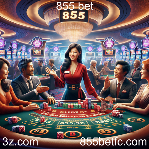 A Experiência do Cassino Ao Vivo no 855 Bet